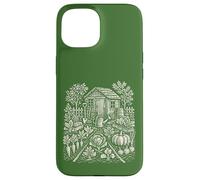 Allotment Garden Vegetables Folk Art Grow Your Own Case for iPhone 15