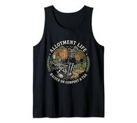 Allotment Life Raised on Compost and Tea Gardener Tank Top