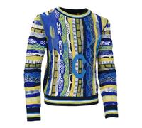Allover Pattern Jumper - male - Carlo Colucci - Kids Knitwear - Multicolor - 7 Y | 122 CM - Kids 7 Y | 122 CM