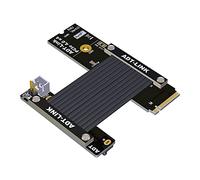 Allowish M.2 NVME TO U.2 SFF8639 Extension Cable PCI-E 4.0 Adapter Converter Cable (25CM,R47UL-TU 4.0)