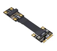 Allowish Mini Pcie To M.2 Key A.E Wireless Network Card Extension Adapter Cable Right Angle MINIPCIE 4.0 To M2 WIFI Converter Cable (50CM,R65SL4.0)