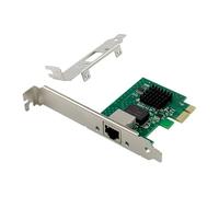 Allowish PCIE X1 2.5G Ethernet NIC RJ45 Intel I225-V Chip Single Port 2500M/1000/100Mbps Gigabit Server Network Card Networking 1 Port