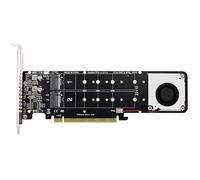 Allowish PCIeX16 to M.2 M-Key NVMEx4SSD RAID Splitter Card - A Must-Have Accessory for Your Server