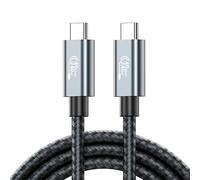 Allowish USB4 Cable 40Gbps Type C Cable Thunderbolt 4 Data Wire 5K60Hz 240W Fast Charging (0.5 m)