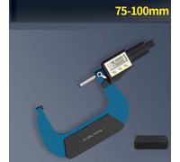 Alloy 0.001 Dimension Thickness for Measurement Outside Mm Resolution High-Carbon Steel Measuring Digital Electronic Head Surfaces Micrometer Caliper Gauge (0-25/25-50/50-75/75-100 mm)(50-75mm)