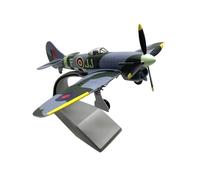 Alloy 1/72 Scale WWII British Air Force RAF Hawker Tempest Mk.V Fighter Model (with Display Stand)