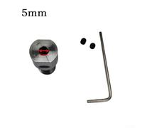 Alloy 3 Jaw Manual Lathe Chuck Self-Centering with Mounting Bolts High Carbon Steel Grinding Tool for Woodworking Lathe Three Jaw Chuck(5MM)