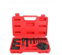 Alloy AC Compressor Disassembly Tool Kit 14PC | Puller plates, jack-screw, thrust bearing, alloy build, safe removal, no damage to parts