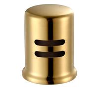 Alloy Air Cap with Kick Plate Design, Prevents Dirty Water Backflow, Easy Installation Gold Dishwasher Air Difference