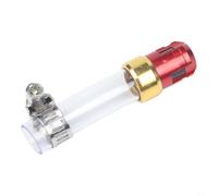 Alloy Air Filter Drain Pipe Motorcycle Part Alloy Air Filter(Red) | Prevents pressure buildup, stops filter leakage, materials, direct installation, multi-color