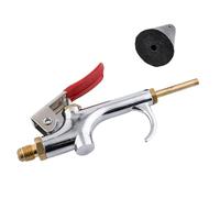 Alloy Air Nozzle, High Pressure Blower Adapter, Precision Vent Cleaning Attachment with Metal Flow System, 5.51 Inches Compact Detailing Air Tool Design for Automotive Use Kit