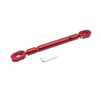 Alloy Aluminum 22mm Motorcycle Handlebar Brace Crossbar Modified Strengthen Clamp Balance Beam For Handle Bars Stabilizers(Red)