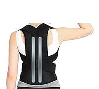 Alloy Bar Corrector Scoliosis Brace Spine Corset Shoulder Support Correction Belt Orthopedic Back th and Relaxation (Color F, Size : S)
