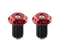 Alloy Bar End Weights 31mm Anti-Vibration Alloy Bar End Weights(RED) | Available in black red blue gold silver, stylish decor, resistant finish, pair included