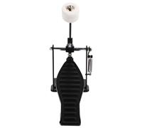 Alloy Bass Drum Pedal, Single Bass Drum Pedal Come with Classic Felt Beater Stick & Drum Key for Drum Set Instrument, Single-Chain Bass Drum Pedal for Beginner & Pro Drummers
