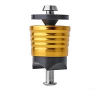 Alloy Bicycle Damper 77g Lightweight for T/G Line(Golden) | Hardened for tpu core, aluminum alloy shell, 73mm length, fits for brompton P Line, black finish