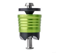 Alloy Bicycle Damper 77g Lightweight for T/G Line(Green) | Hardened for tpu core, aluminum alloy shell, 73mm length, fits for brompton P Line, black finish