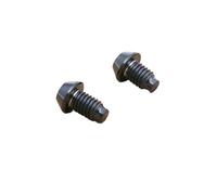 Alloy Bicycle Hydraulic Disc Brake Screw Brake Clip Oil Filling Bleed Screw Compatible With M6 Mountain Bike TC4(Black)