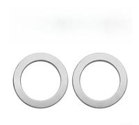 Alloy Bicycle Pedal Spacer 19mm Rust Resistant(Silver)