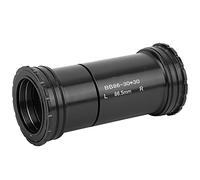 Alloy Bike BB86 Integrated Thread Screw In Locking 4 Bearings Bottom Bracket Bicycle Accessory Black Red FS Rotor SRAM φ30 30 108g 12x5x5cm Precision Machined Durable Low Noise (BB86*30 black 4