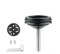 Alloy Bike Headset Cap Mount for Garmin Edge(C) | High-strength aluminum alloy, fits for garmin Edge, black finish, road bike compatible