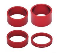 Alloy Bike Headset Spacer 28.6mm 4-Pack Black