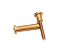 Alloy Blockade Screw Chuck Bicycle Accessories Ensure A Tight Fit With The Components(Gold)