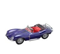 Alloy Blue Convertible XK SS 1957 British For Jaguar Classic Car Model 1 43 PremiumX Mini Replica Toys