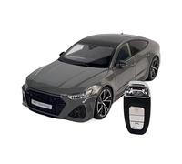 Alloy Body Detailed Interior 1:18 for AUDI RS7 Key Remote Control Version Alloy Sports Car Model Diecast Metal Racing Vehicle Sound Light Battery not included(Gray)