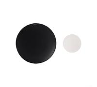 Alloy Body Scooter Clock 4.7cm Compact Black(Circular)