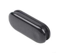 Alloy Body Scooter Clock 4.7cm Compact Black(Ellipse)