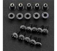 Alloy Bolts Wellnut Motorcycle Windscreen Screws Kit For X-MAX 300 XMAX 2017-2024 Windshield Mounting Bolts Fastener Motobike mounting screws(Black)