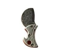 Alloy Bottle Opener Portable Emergency Cutter - Lightweight Multi-Functional Keyring Tool for Unpacking Camping DIY Everyday Carry