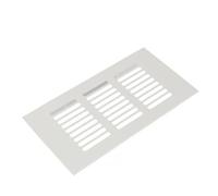 Alloy Breathable Vent Hole, 1pc Width 80mm/3.14in Aluminum Alloy Breathable Mesh Rectangular Wardrobe Air Vent Shoe Cabinet Cupboard Cooling Vents(80x400mm)
