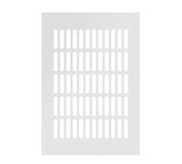 Alloy Breathable Vent Hole, Aluminum Alloy Rectangular Air Vent Width 200mm Wardrobe Shoe Cabinet Cabinet Ventilation Exhaust,Matt Color(200x600mm)