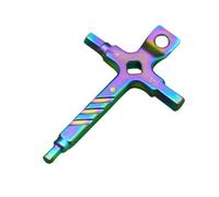 Alloy Camera Accessory Wrench with 6 Working, Colorful models | Alloy Tool Body, Multiple Working Heads for Photography Accessory Changes, Compact Format for Carrying with Camera