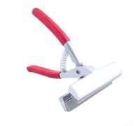 Alloy Canvas Stretching Pliers With Spring Handle, Artist Framing Tool For Stretcher Bars, Red Shank Clamp For Tight And Secure Canvas (12cm)