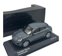 Alloy Car Models For Porsche MACAN 2013 Cement Grey 1 43 Collector's Edition Simulation Vehicle Playset