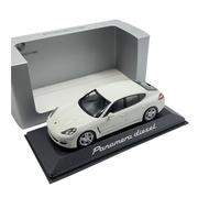 Alloy Car Models For Porsche White 1 43 Panamera Diesel 12 Mini Cutaway Collection Simulation Vehicle Playset