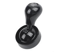 Alloy Car Push Start Button Cover Lever For Round Flat Ignition Switch With Strong Tape In Black Matte Gray Silver Red Colors To Upgrade Interior Decor Style(Black)