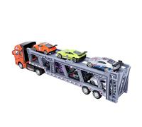 Alloy Car Transporter Truck Double Deck Design for Children with Vibrant Mini Cars - Safe and Fun (Type 2)