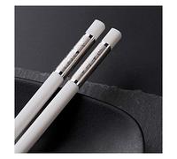 Alloy Chopsticks Fiberglass - 10 Pairs Japanese Style Reusable Set 9.5"/24.2cm Heat Resistance Non Bending