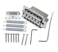 Alloy Chrome Tremolo System Bridge Replacement Part for Fender Stratocaster Strat Electric Guitar
