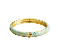 Alloy Clovers Bangle with a Metallic | Metallic Appearance, Accent At the Wrist, Alloy Construction, 1 Bangle Included for Routine Outfits
