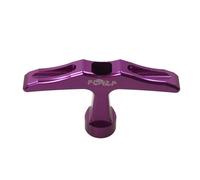 Alloy CNC Pull Starter Handle for Zenoah CY Rovan TSRC Engine for 1/5 Hpi Rofun Km Baja Lois 5ive-T FG GoPed Redcat Rc Car Parts (Purple)