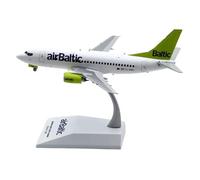 Alloy Collectible Plane 1 200 For Air Baltic Boeing B737-500 Diecast Aircraft Jet Model YL-BBD Planetoy Set