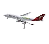 Alloy Collectible Plane 1 200 For Qantas Airlines Boeing B747-400(ER) Diecast Aircraft Jet Model VH-OEI Planetoy Set