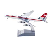 Alloy Collectible Plane 1 200 For Swissair Convair CV-990 Polished Diecast Aircraft Jet Model HB-ICM Planetoy Set