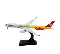 Alloy Collectible Plane 1 400 For SICHUAN Airlines Airbus A350-900 Diecast Aircraft Jet Model B-304U Miniatures Set