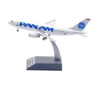 Alloy Collectible Plane Gift 1 200 For PAN AM Airbus A310-300 Diecast Aircraft Jet Model N802PA With Stand Miniatures Set